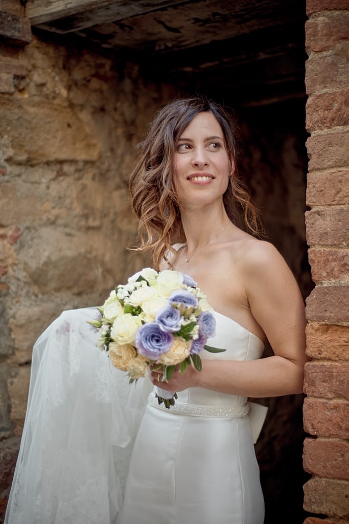 Matrimonio Toscana Primo Piano Colle